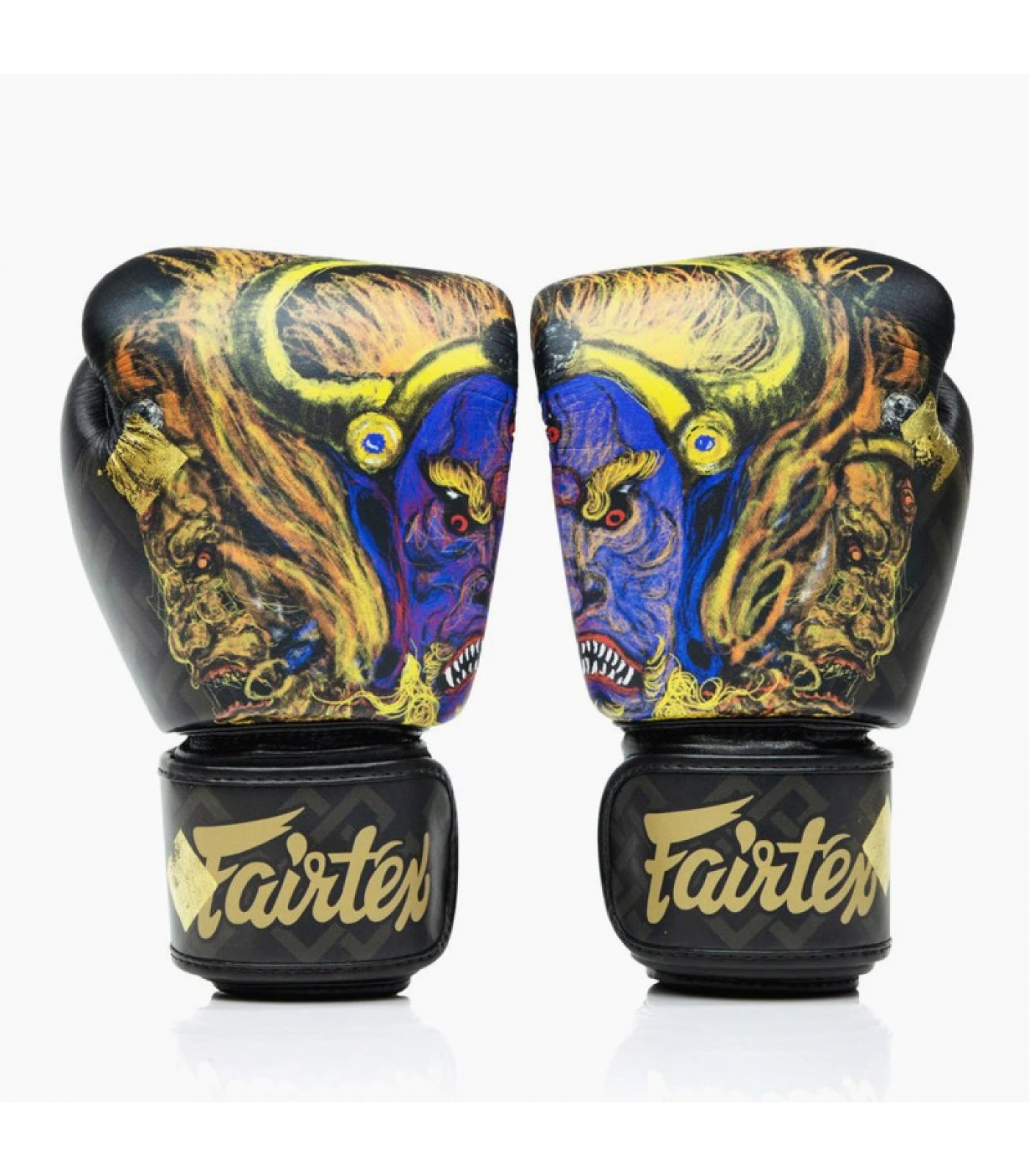 Боксови Ръкавици - Fairtex - YAMANTAKA Boxing Gloves - Black